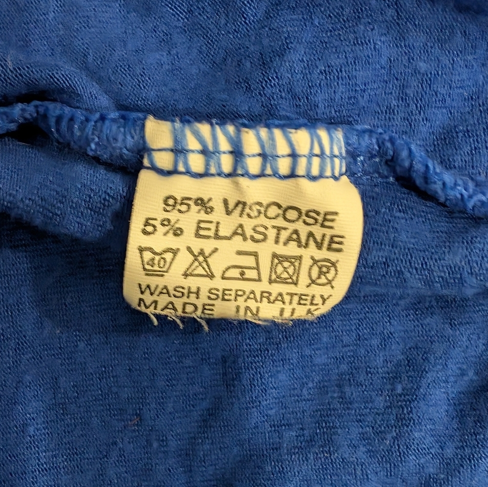 Jubz Bright Blue Cover Up Shrug Cardigan - Picture 4 of 5